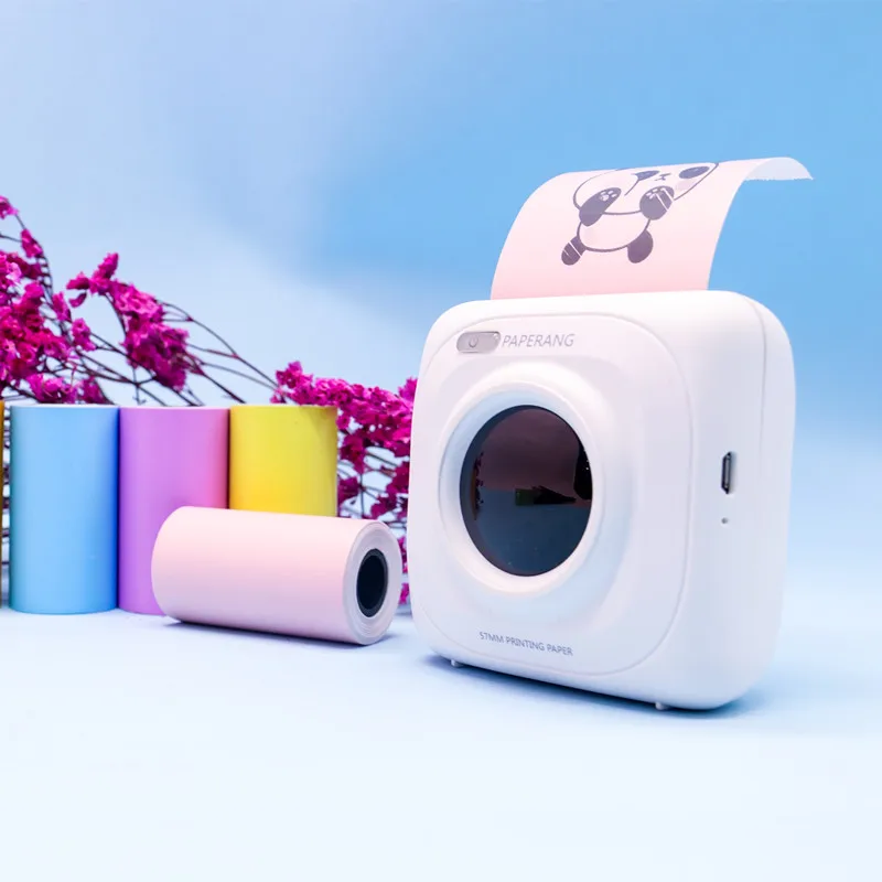 Новый 1 рулон Цвет бумага для печати наклеек 57*30 мм специальные внутренние