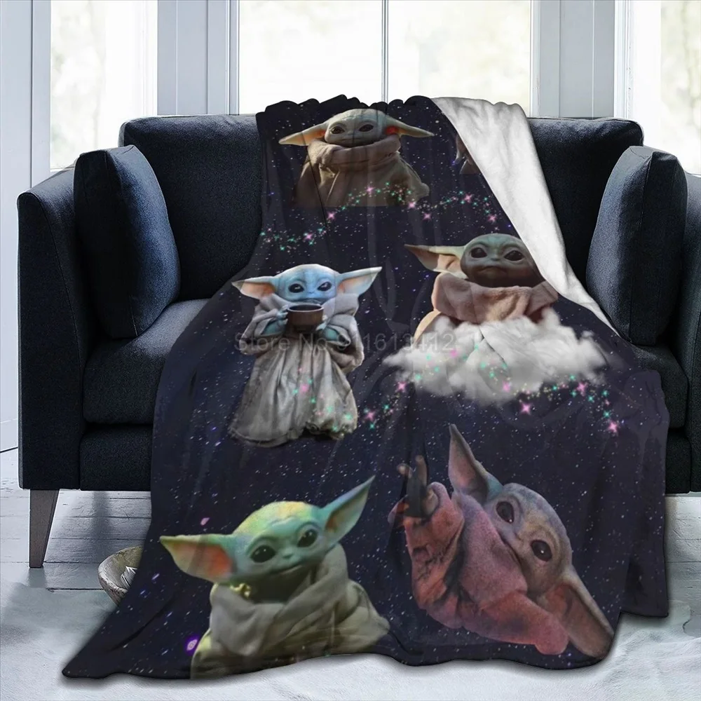 Одеяло детское Фланелевое с 3D-принтом Звездные войны | Мать и ребенок
