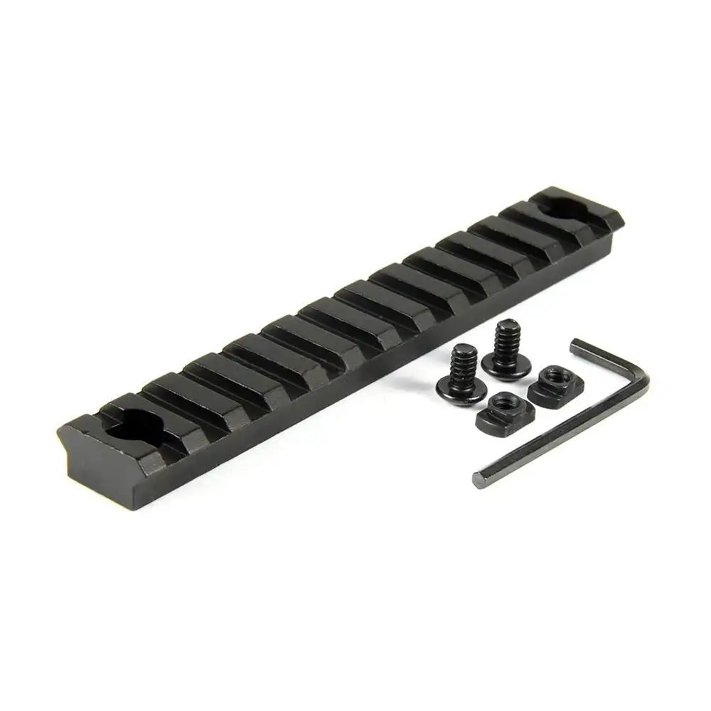 13 Slots Rail Magorui M-LOK Пикатинни/Вивера сегмент направляющая для ствольной накладки раздел 5/9/13 слот - Цвет: 13 Slots Rail