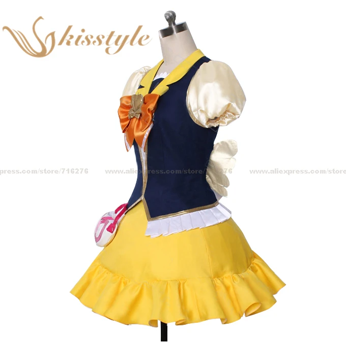 Kisstyle модные DokiDoki! PreCure Happiness Charge Cure Honey Uniform одежда для косплея костюм - купить по