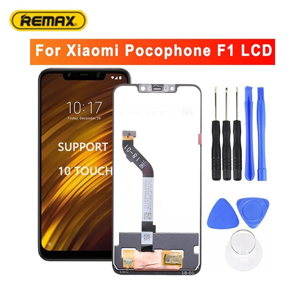 

ЖК-дисплей для Xiaomi Poco F1 с сенсорным экраном и дигитайзером в сборе