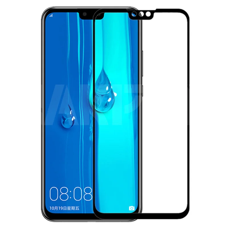 9D Tempered Glass For Huawei Y5 Lite Y7 Y9 2018 2019 Screen Protector Huawei Y5P Y7A Y7P Y7S Y8P Y8P Y9A Y9S Protective Glass
