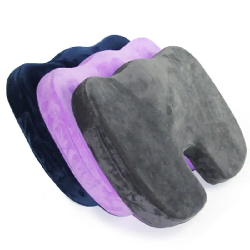 

Travel Seat Cushion Memory Foam U-Shape Comfort Pillow Pain Relief Car Office