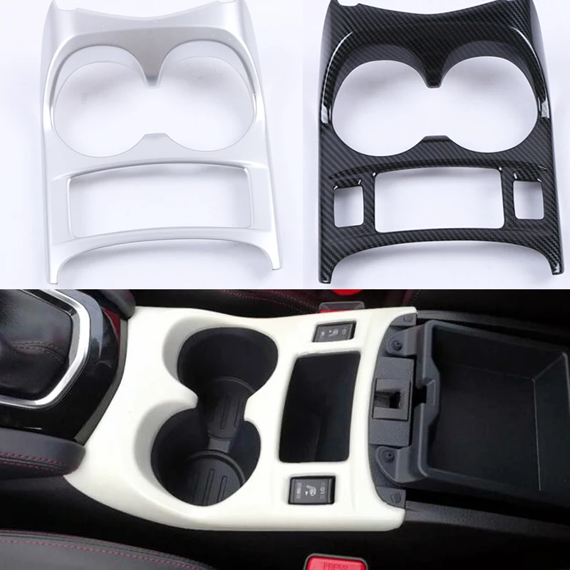 

For Nissan Qashqai J11 2016-2019 Interior Water Cup Holder Panel Frame Cover Trim accessories