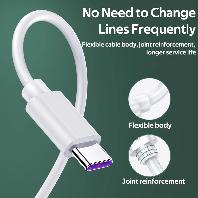 Summerfish 5A кабель с разъемом USB Type C для Huawei P30 P20 Pro lite Mate20 10 P10 рlus зарядный usb типа супер