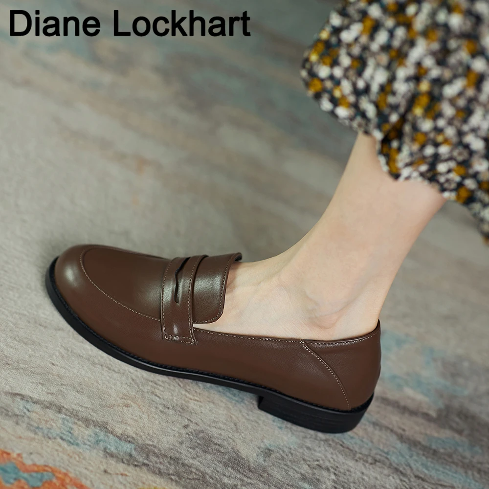 

New Women Party Prom Square Heeled Pumps Spring Summer Basic Concise Pumps Faux Leather Brand Round Toe 2021 Shoes Woman Flats