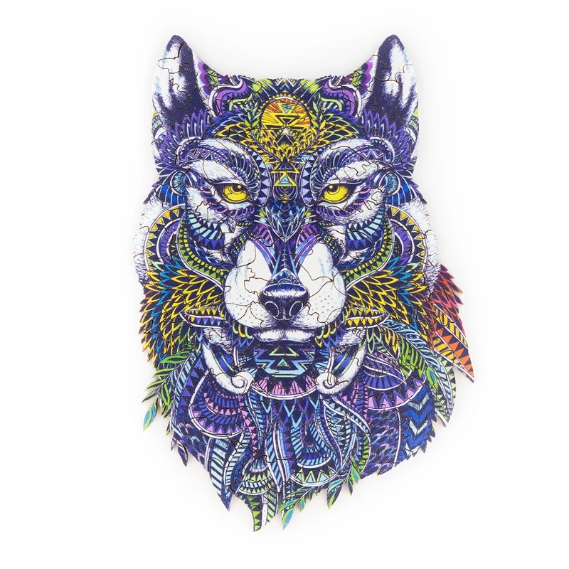 

Disentanglement Puzzle Animal Jigsaw Home Decorative DIY Painting for Children