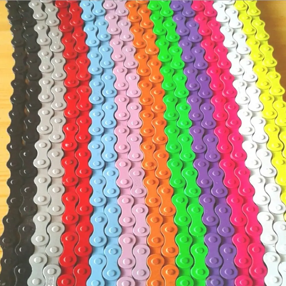 Dead Fly велосипедная цветная цепь дорожный велосипед односкоростная аксессуары