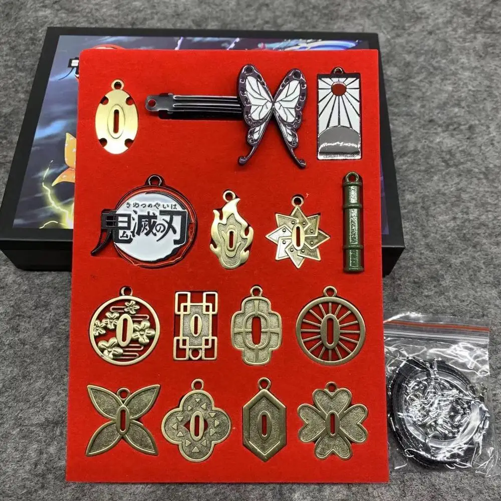 Аниме Демон Истребительница брелок в виде меча меч катана призрак лезвия