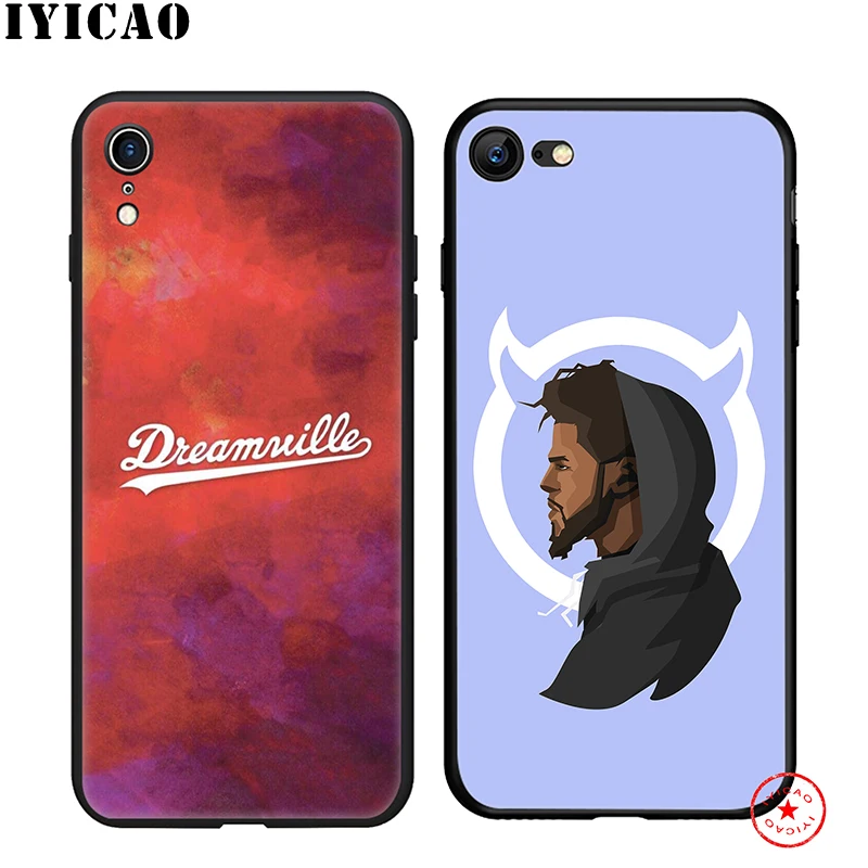 IYICAO J. Cole Jcole Rapper мягкий чехол для телефона iPhone 11 Pro XR X XS Max 6 6S 7 8 Plus 5 5S SE силиконовый