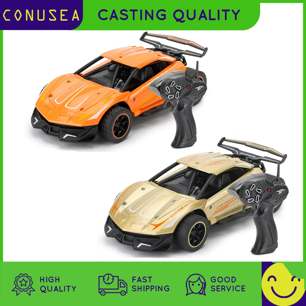 

RC Car Remote Control 2.4G Radio Controlled Cars Model Alloy Metal High Speed Electric Drift Racing Vehicle Toy for Children boy
