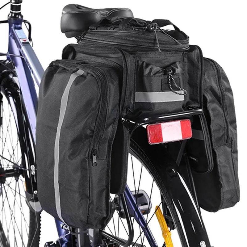Велосипедные Сумки Pannier вместительная Водонепроницаемая велосипедная сумка для