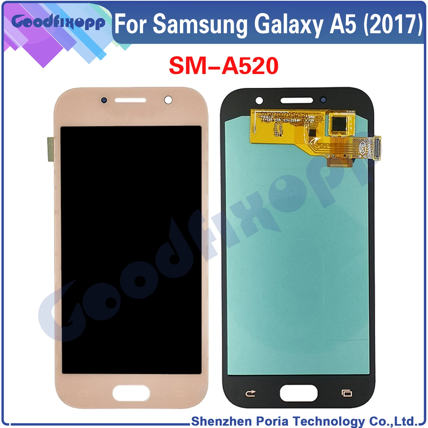 ЖК-дисплей OLED 100% для Samsung Galaxy A510 A520 A530 A710 A720 A730 A750