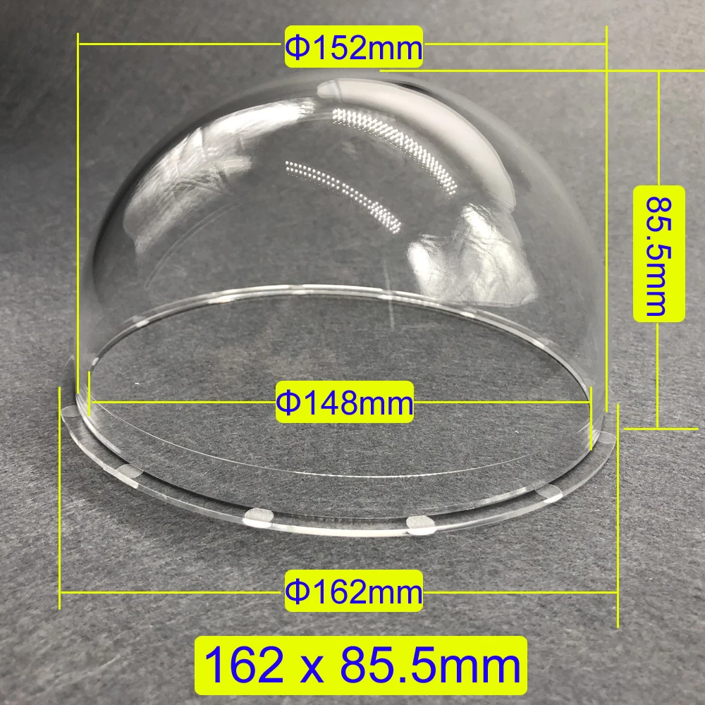 162 см x 85 5 мм 6 дюймов Водонепроницаемый из акрила/PC Прозрачная крышка наблюдения