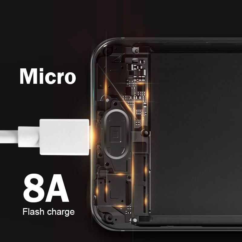 USB кабель для зарядки и передачи данных OPPO flash r7 r9s r11 r15 r9plus оригинал 2 м| |