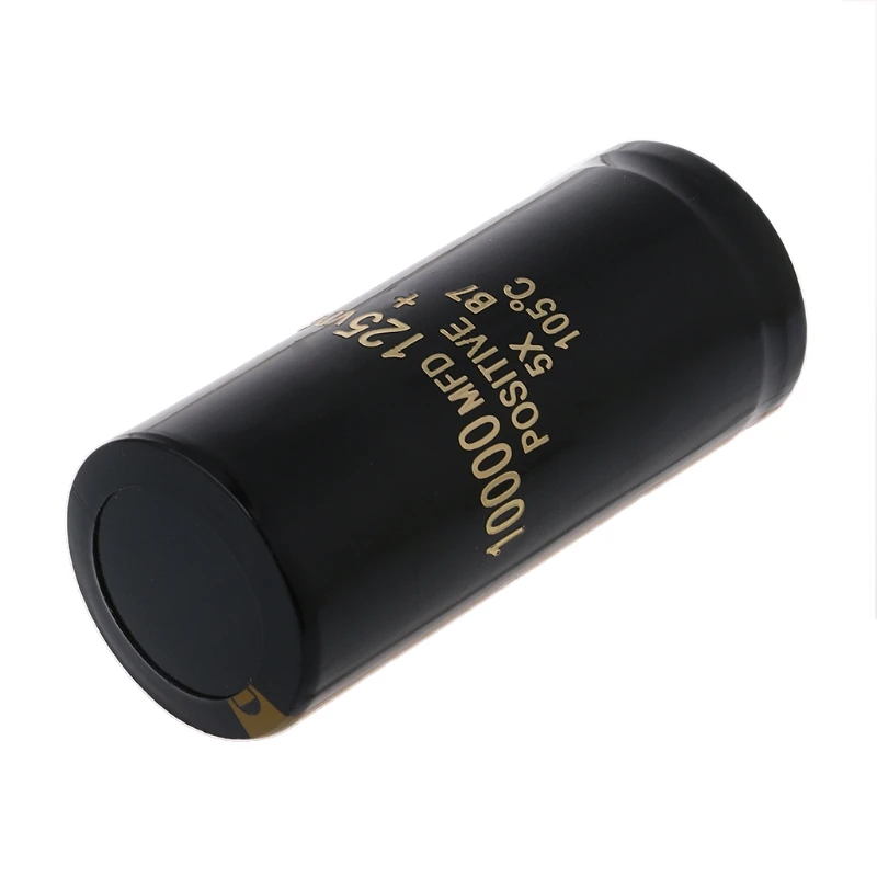 

Aluminum Electrolytic Capacitor 125V 10000uF 35x80mm, High Precision Capacitor Electrolytic Can Replace 120V 100V Audio