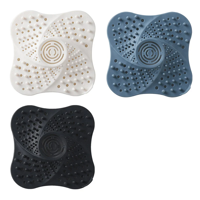 Силиконовая заглушка для слива волос в раковину ванную комнату ванны сетка