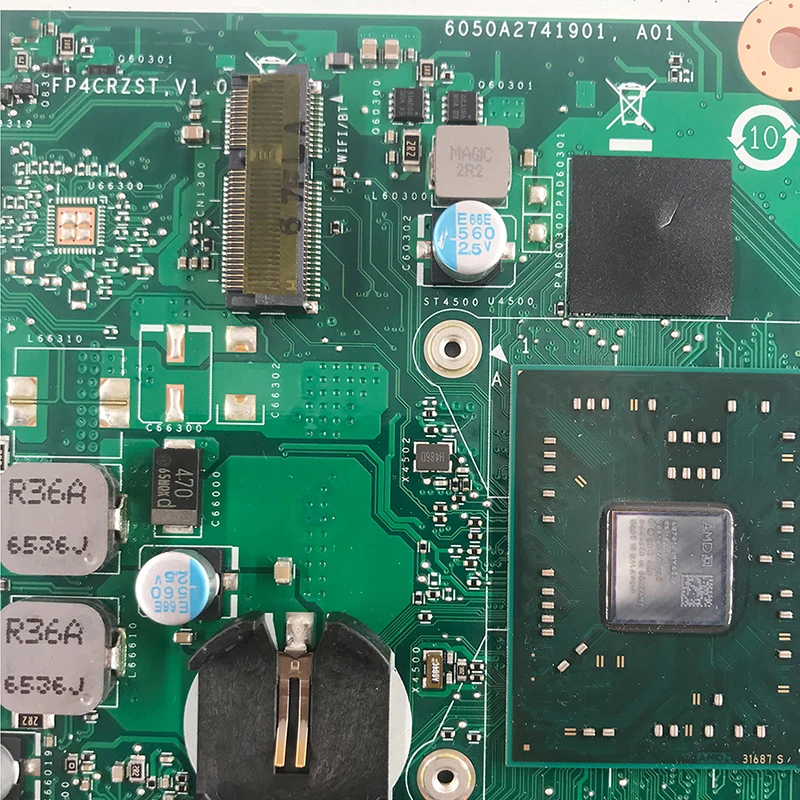 Для Lenovo AIO 300-23ACL материнская плата все-в-одном R5 A330M 2G 00XG125 00XG126 FP4CRZST 6050A2741901.A01 100%