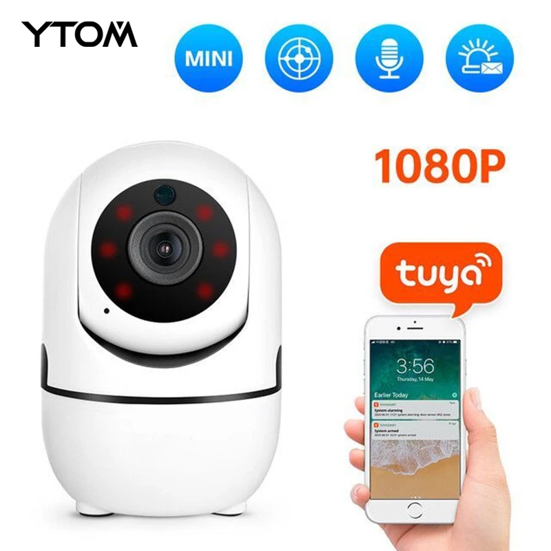 

2MP TUYA HD 1080P Wifi Camera Wireless IP Camera Smart Auto Tracking Home Security Surveillance Network Smart Home Baby Monitor