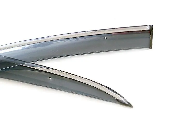 4PCS Car Door Window Wind Visor Moulding Awnings Shield Rain Sun Guard Vent Shade For Mercedes Benz GLA200/GLA220/GLA250 | Автомобили и