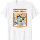 Забавная летняя футболка с принтом давайте найдем лекарство для глупых людей женский Винтажный стиль унисекс костюмы на Хэллоуин для женщин