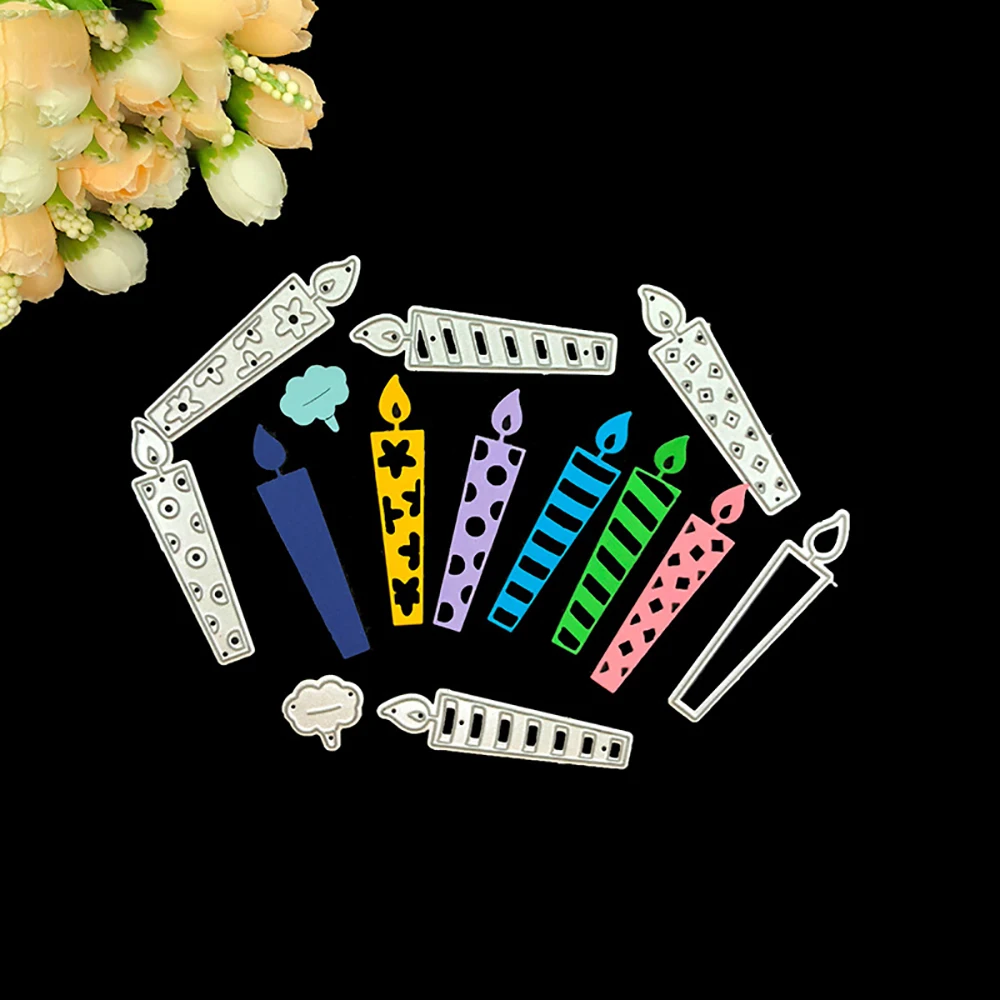 Lychee жизнь DIY лампы в форме свечи формы умирает резка металла шаблон штамп для