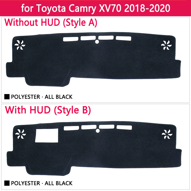 Для Toyota Camry 70 XV70 2018 2019 2020 Противоскользящий коврик панель управления накладка