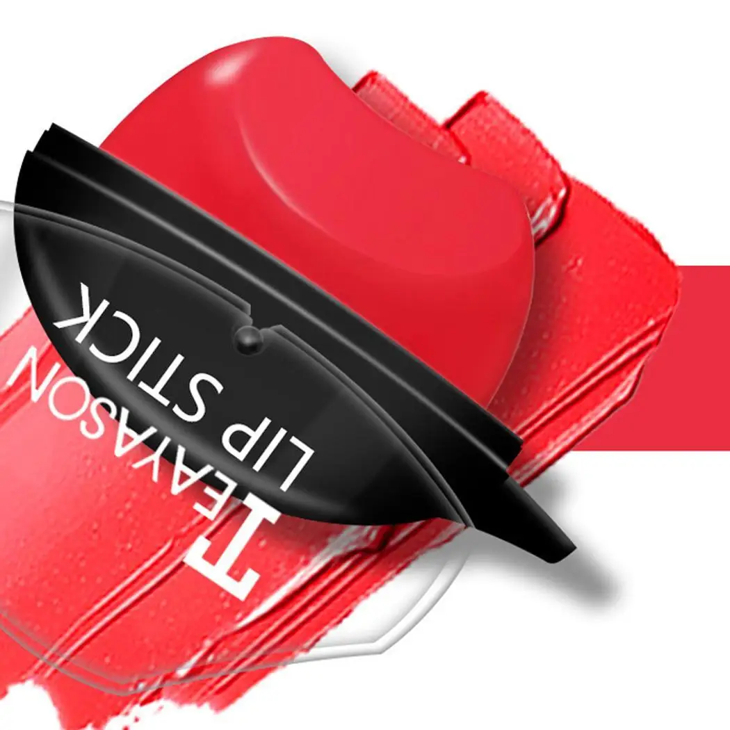 Портативная матовая Форма губ губная помада Водонепроницаемая длинная с