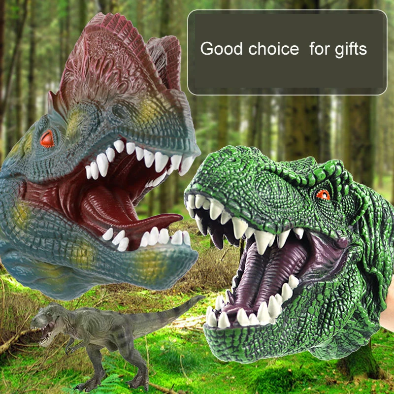 Детские игрушки желатиновые динозавры Ручные куклы для детей мягкая резиновая