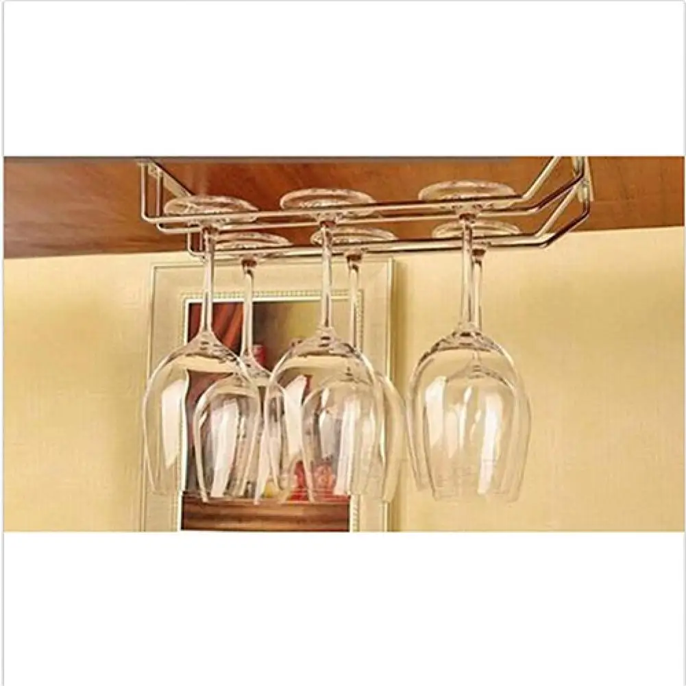 

Stainless Steel New Arrival Wine Glass Rack Cabinet Stand Home Dining Bar Tool Shelf Holder Hanger Storage Organizer Rack