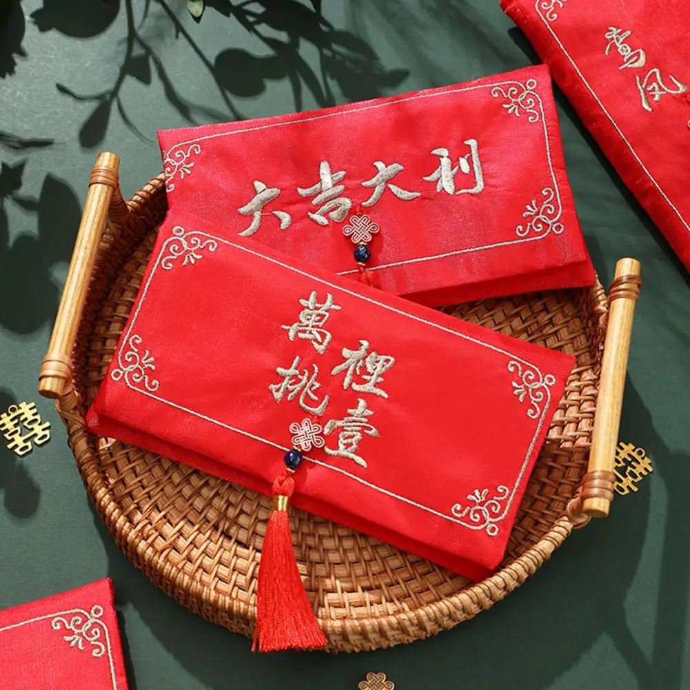 Bright-colored Useful Sincere Wishes Lucky Money Pocket Charming Envelope Eye-catching for Special Occasions | Дом и сад