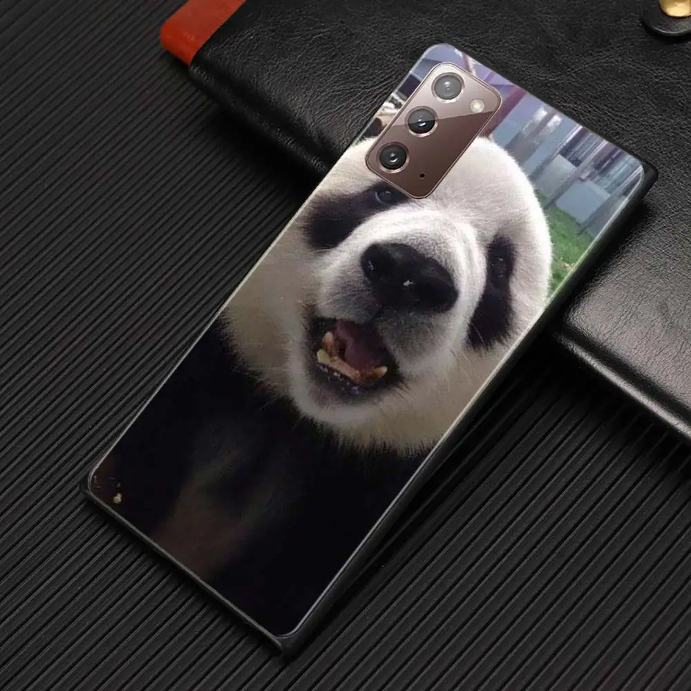 

Panda Phone Case for Samsung Galaxy Note 20 10 Plus 10 Lite Note 8 9 10 20 Ultra 5G Silicone Fundas cover Fall Shell