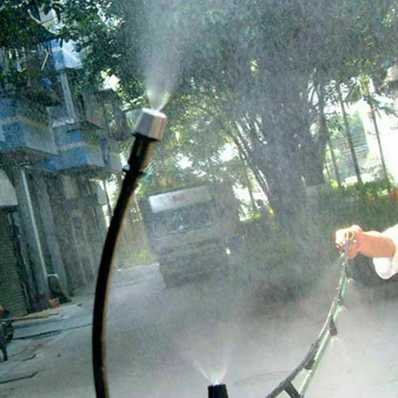 1 комплект система полива от тумана портативная Автоматическая насадка для