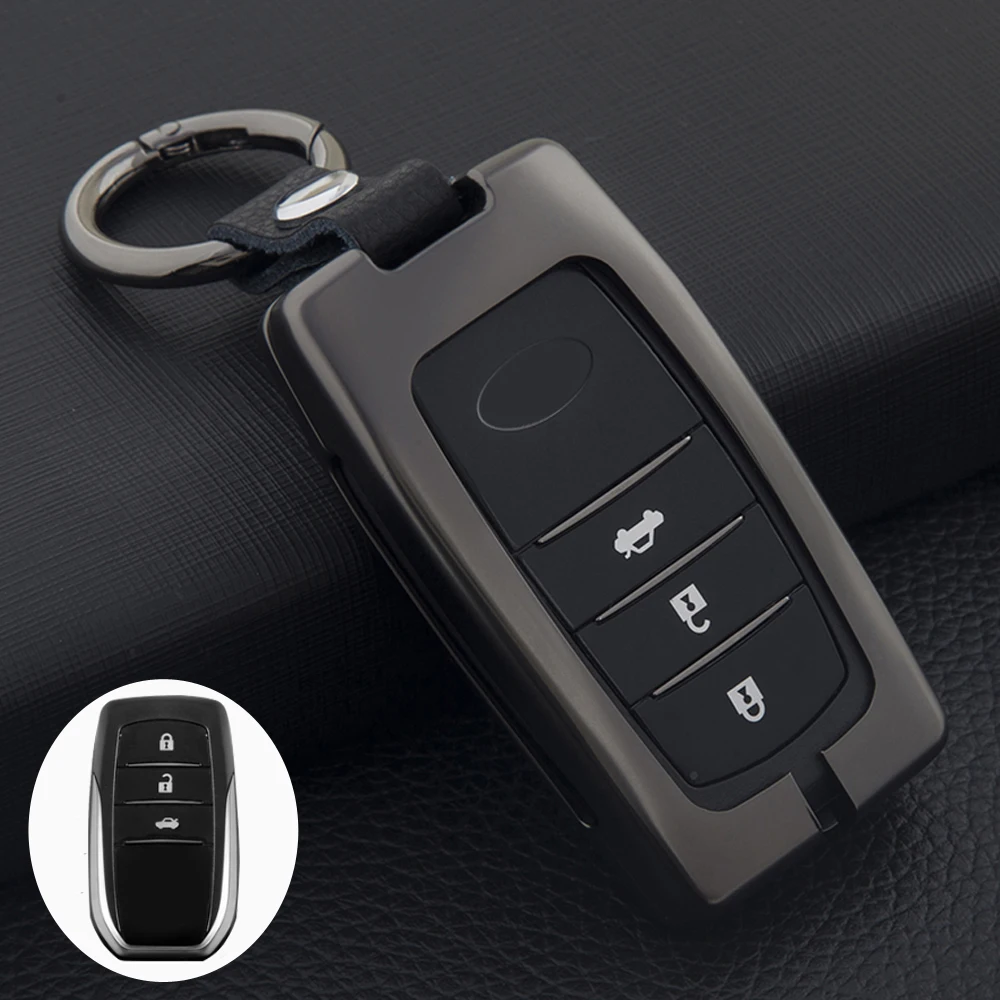 Чехол для автомобильного ключа из цинкового сплава с гальваническим покрытием