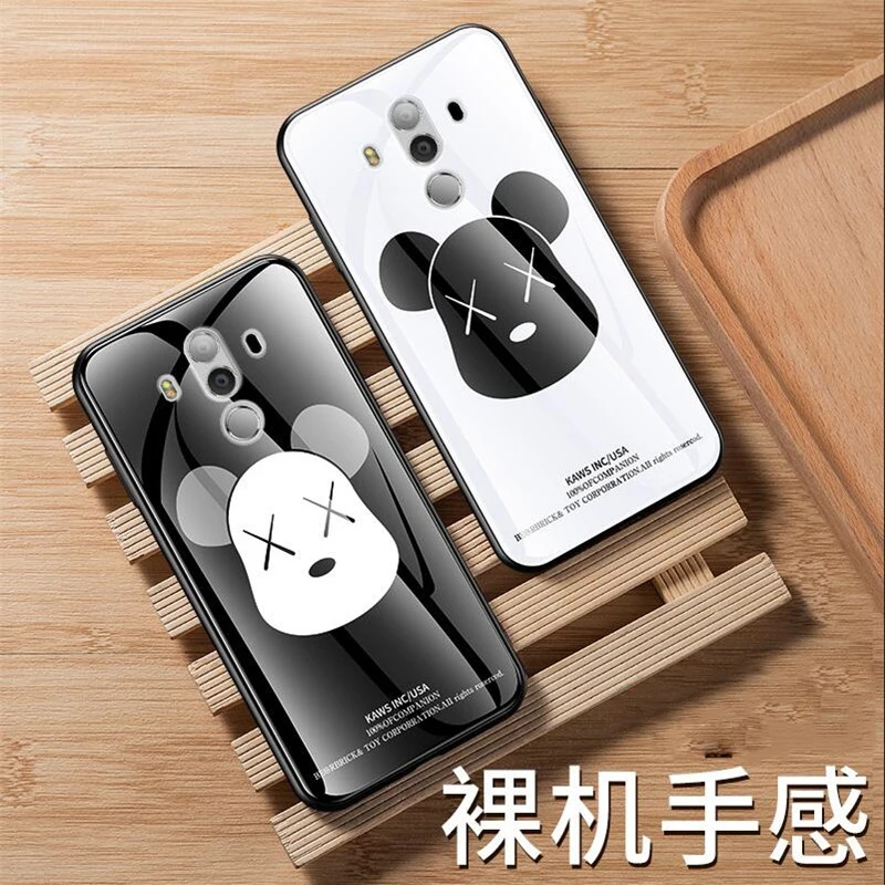 Стеклянный чехол BONVAN для Huawei Y5 Y6 Y7 Y9 Pro Prime 2019 2018 2017 Жесткий Чехол A5S Y6S Y8S Enjoy Z 20 10e