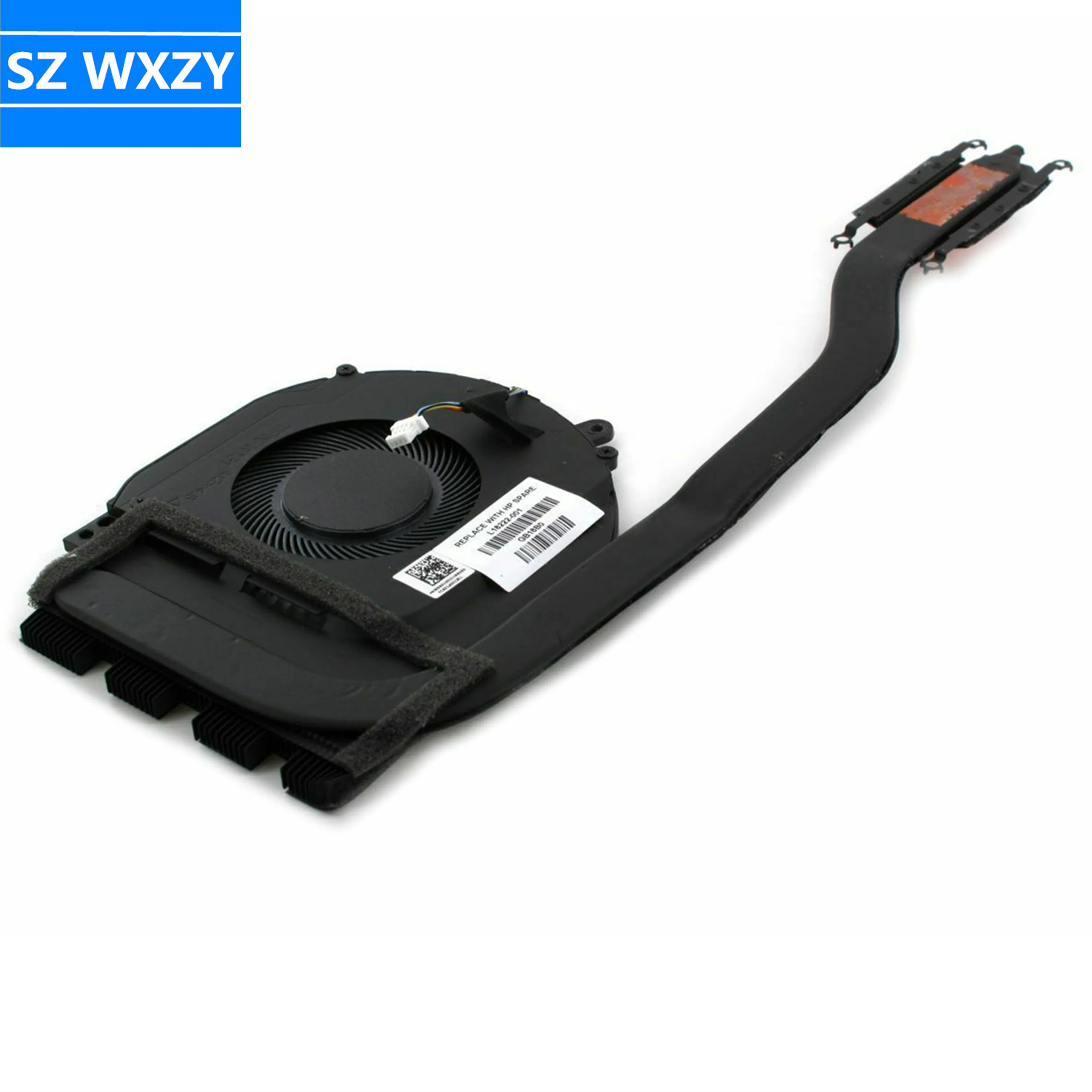 Новинка оригинальный радиатор для ноутбука HP 14-CD 14 м-cd с вентилятором L18222-001 5 в 0001
