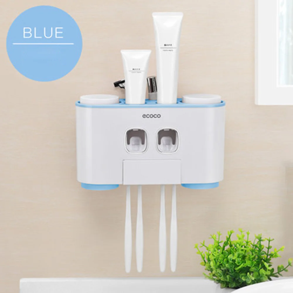 Автоматический диспенсер для зубной пасты набор с настенным креплением детей Hands