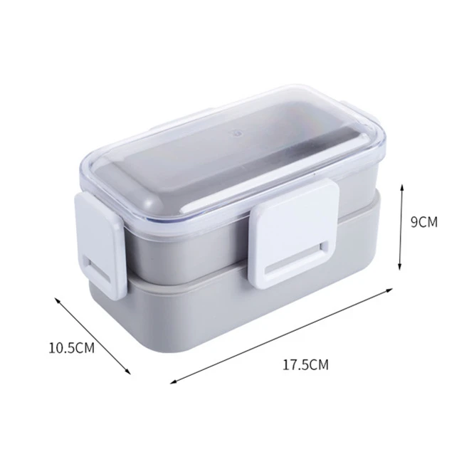 Портативная коробка для завтрака Bento из здорового материала 100 шт. коробки