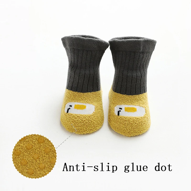 

Kids Children's Anti-slip Socks for Girls Boys Print Thicken Toddlers Baby Christmas Socks Newborns Infant Short Socks Clothing