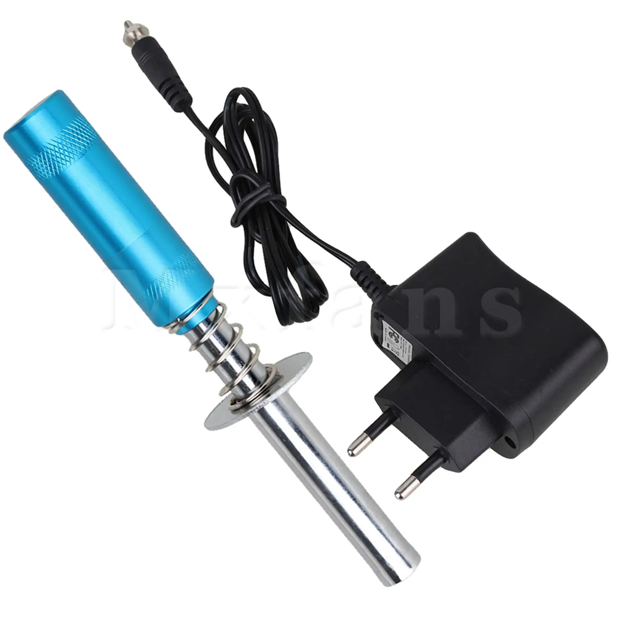 

Blue RC Glow Plug Starter Ignitor Upgraded Nitro Model Car Buggy Truck T10016