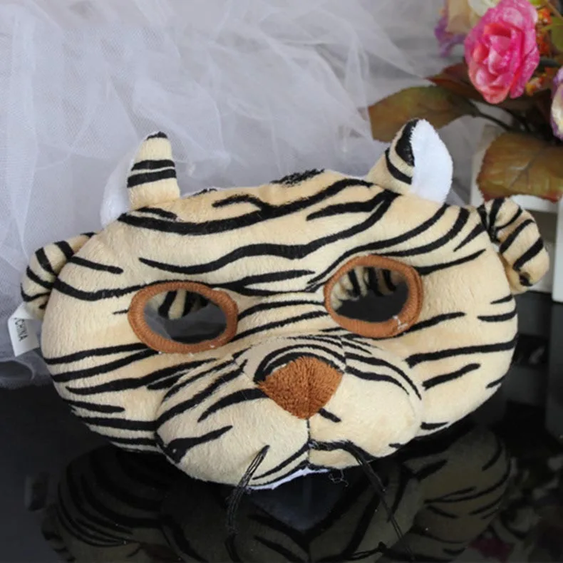 Креативная Забавная детская маска в виде оленя тигра кролика животного реквизит