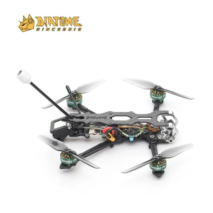 DIATONE roman&iacute;es L4 MAMBA F722 AIO ULTRA peque&ntilde;o VTX RUNCAM NANO2 M8 PLUS GPS TOKA 1404 3000KV 4S 4 pulgadas FPV Micro Drone largo alcance PNP-2