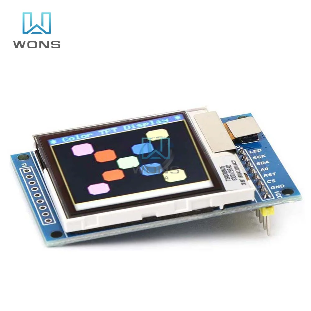 Модуль ЖК-дисплея TFT OLED SPI 1 6 дюйма 130*130 для общения с Arduino | Инструменты