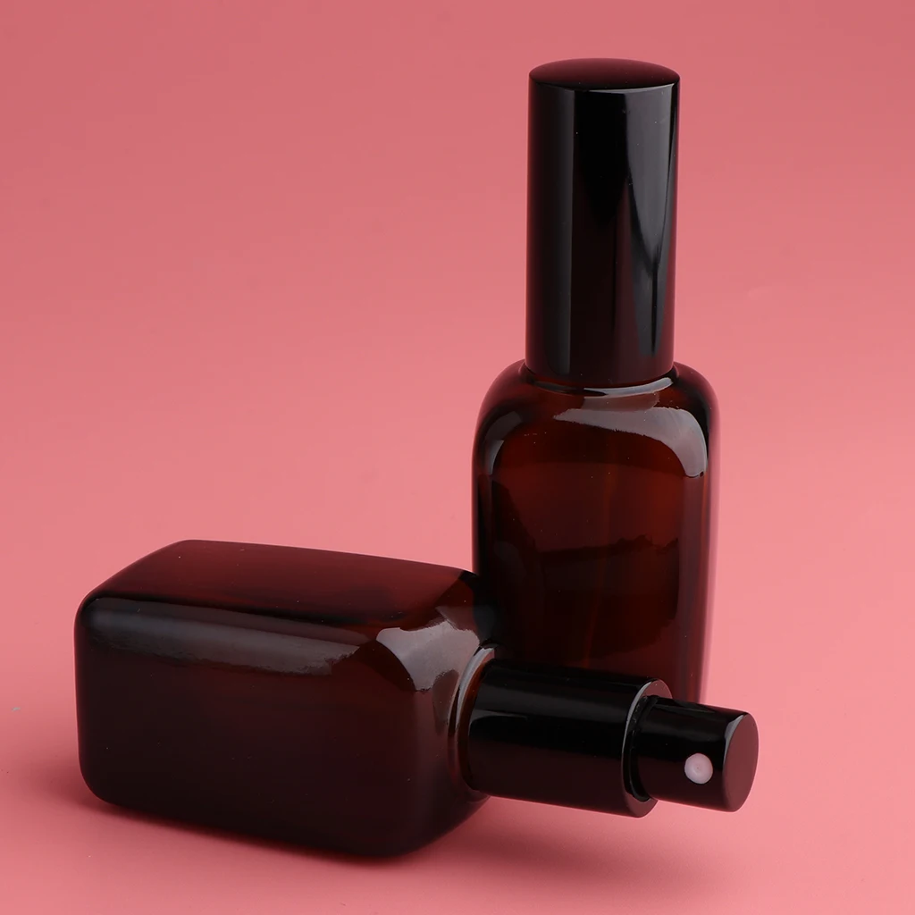 4 х пустые стеклянные косметические бутылки для путешествий 50 мл и 100 мл|Наборы