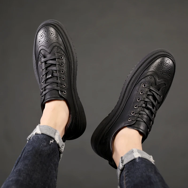 

Sneakers Men 2020 Formal Mens Shoes Sneakers Men Leather Casual Sapatenis Masculino Zapatillas Hombre Zapatos Informales De