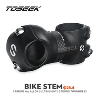 toseek carbon stem 50607080mm aluminum bike handlebar stem 7 degree 25 4 stem matt black
