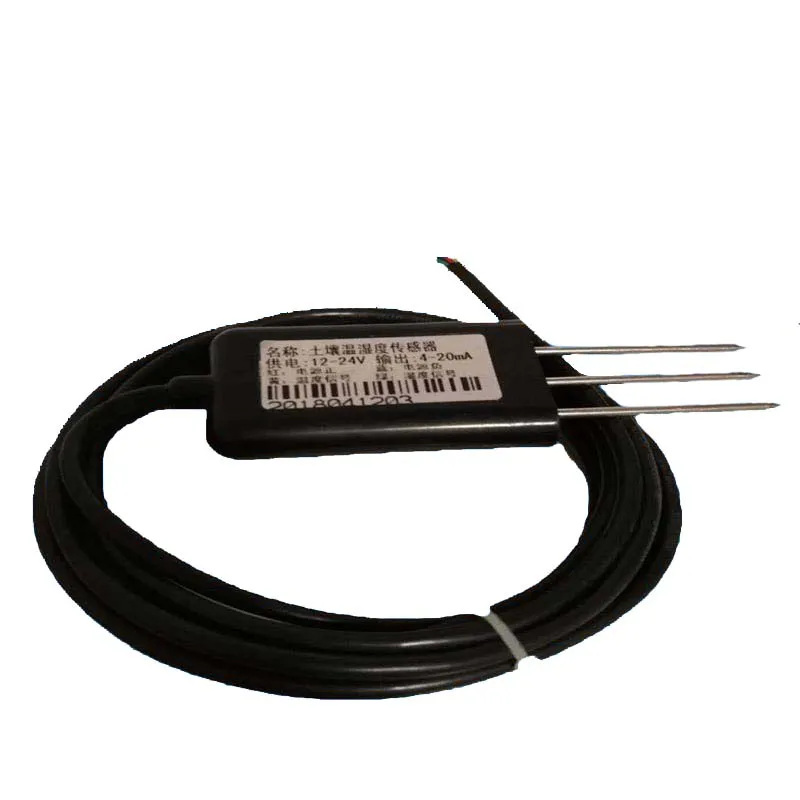 

Soil temperature and humidity sensor temperature moisture 485 voltage current mode 3M