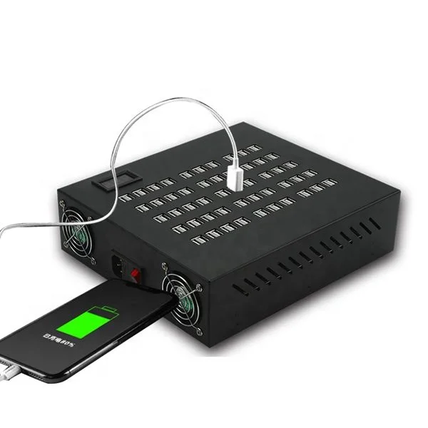Multi 100 Port Fast USB Charging Station Power Adapter