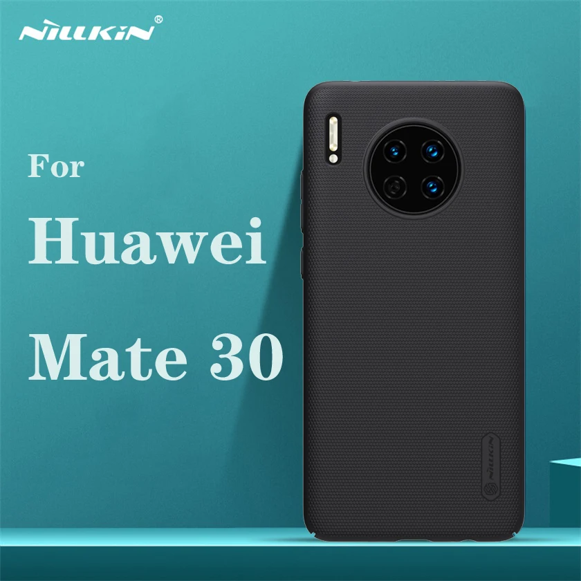 

Для huawei mate 30 Оригинал NILLKIN Супер Матовый Щит Жесткий ПК черный матовый телефон подарок Hoder задняя крышка на mate 30 Fundas чехлы
