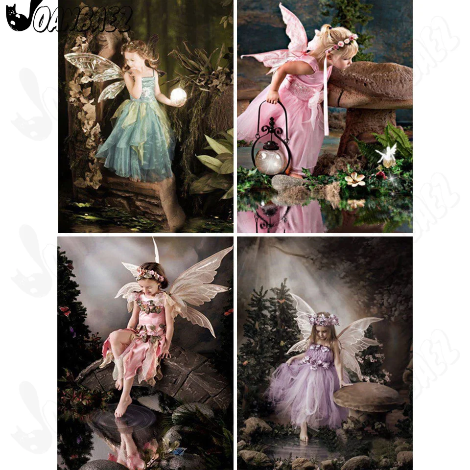 Милая сказочная детская алмазная живопись 5D сделай сам настенное искусство